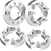 EZISOE 5x4.75 Wheel Spacers, 1 Inch 5x120.65 Wheel Spacers 87.1mm Center Bore with M12x1.5 Studs