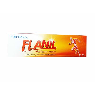 6 Packs of Flanil Analgesic Cream 60 GPack