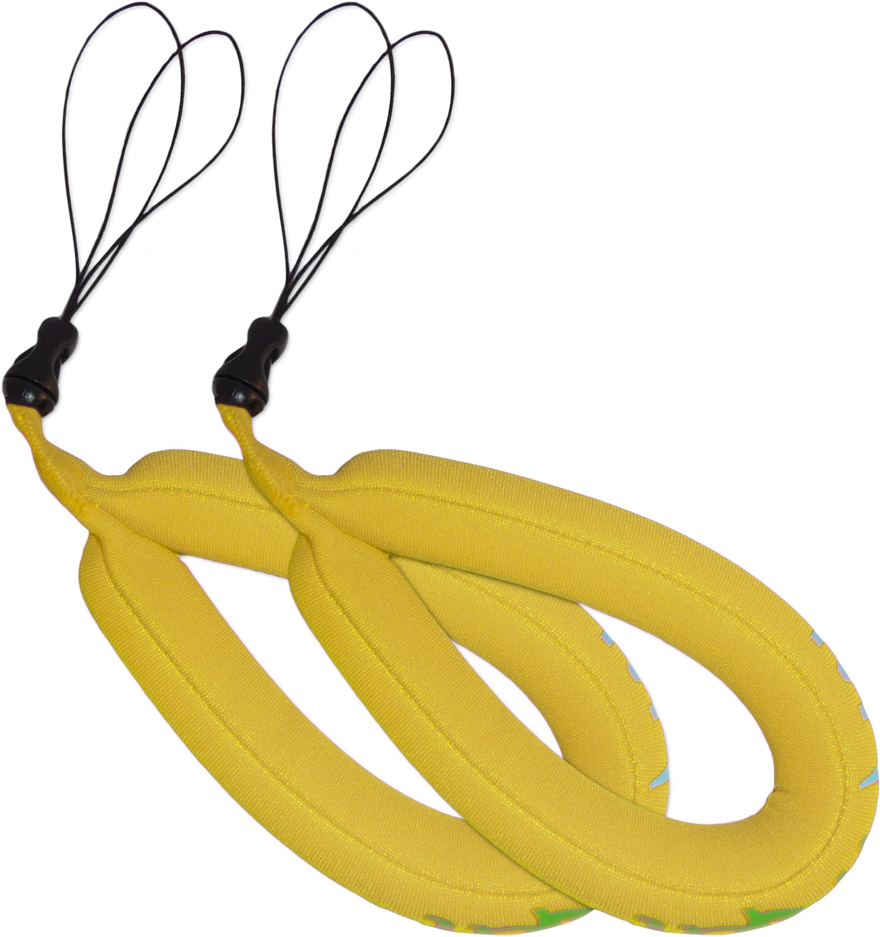 Waterproof Camera Float MyFloat (2-unit Package Yellow) Camera Floating Wrist Strap for Your Underwater Camera Compatible with Most Waterproof Cameras, Marine Binoculars, Camcorders and Phones