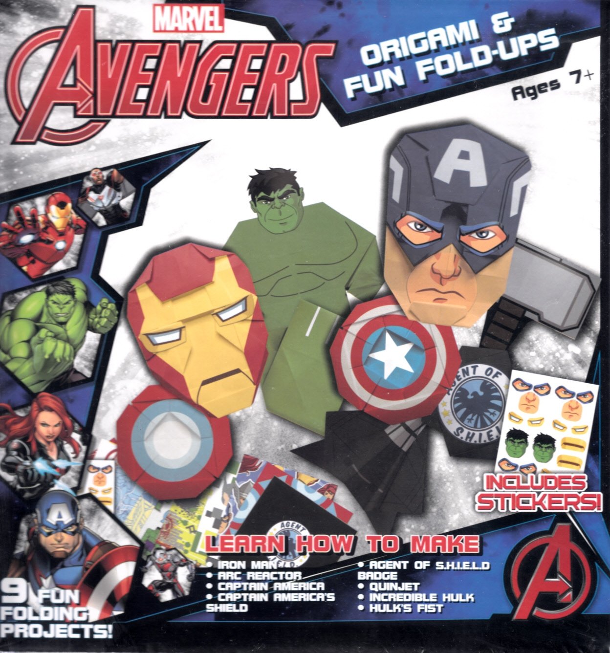 Marvel Avengers Origami