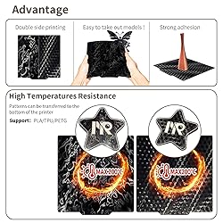 Upgraded 430x430mm Flexible Build Plate for Neptune