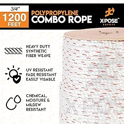 Xpose Safety 3-Strand Twisted Poly-DAC