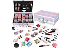 Makeup Kit for Women Girls, Fashionable Make Up Present Set for Beginners Professionals Traveler with Case, Makeup Essential 
