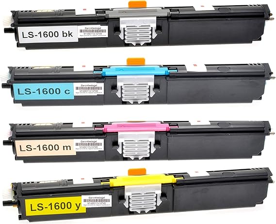 4 Toner Kompatibel Fur Konica Minolta Magicolor 1600w 1650en Dt 1680mf A0v301h A0v30hh A0v30ch A0v306h Schwarz 2500 Seiten Color Je 2500 Seiten Amazon De Burobedarf Schreibwaren