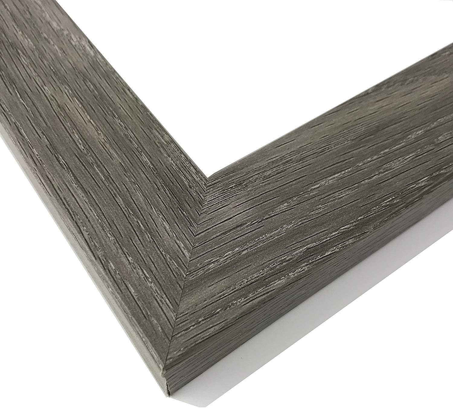 US Art Frames 13x19 Inch Picture Frame, Smooth Wrap Finish, 1.25