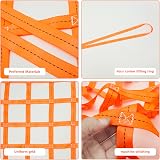 Jetcloud 1x1M Polyester Cargo Hoisting Net 300KG Load Capacity Orange Safety view 7