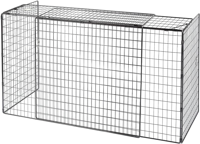 Easy Shopping Extending Fireguard Black 91.5-170cm Wall Mounted