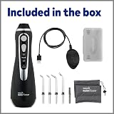 Waterpik Cordless Advanced Water Flosser WP-582UK Black 3 Settings USB Charger view 7