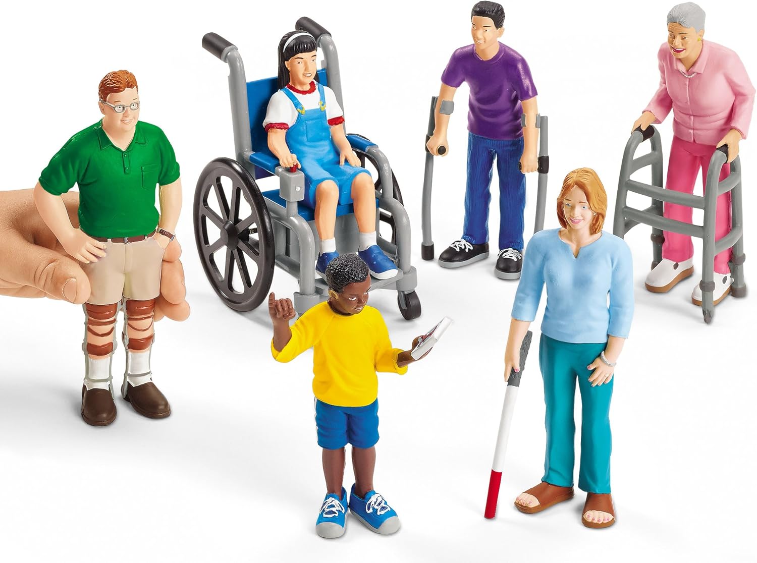 Lakeshore Set di pupazzi raffiguranti persone con esigenze speciali