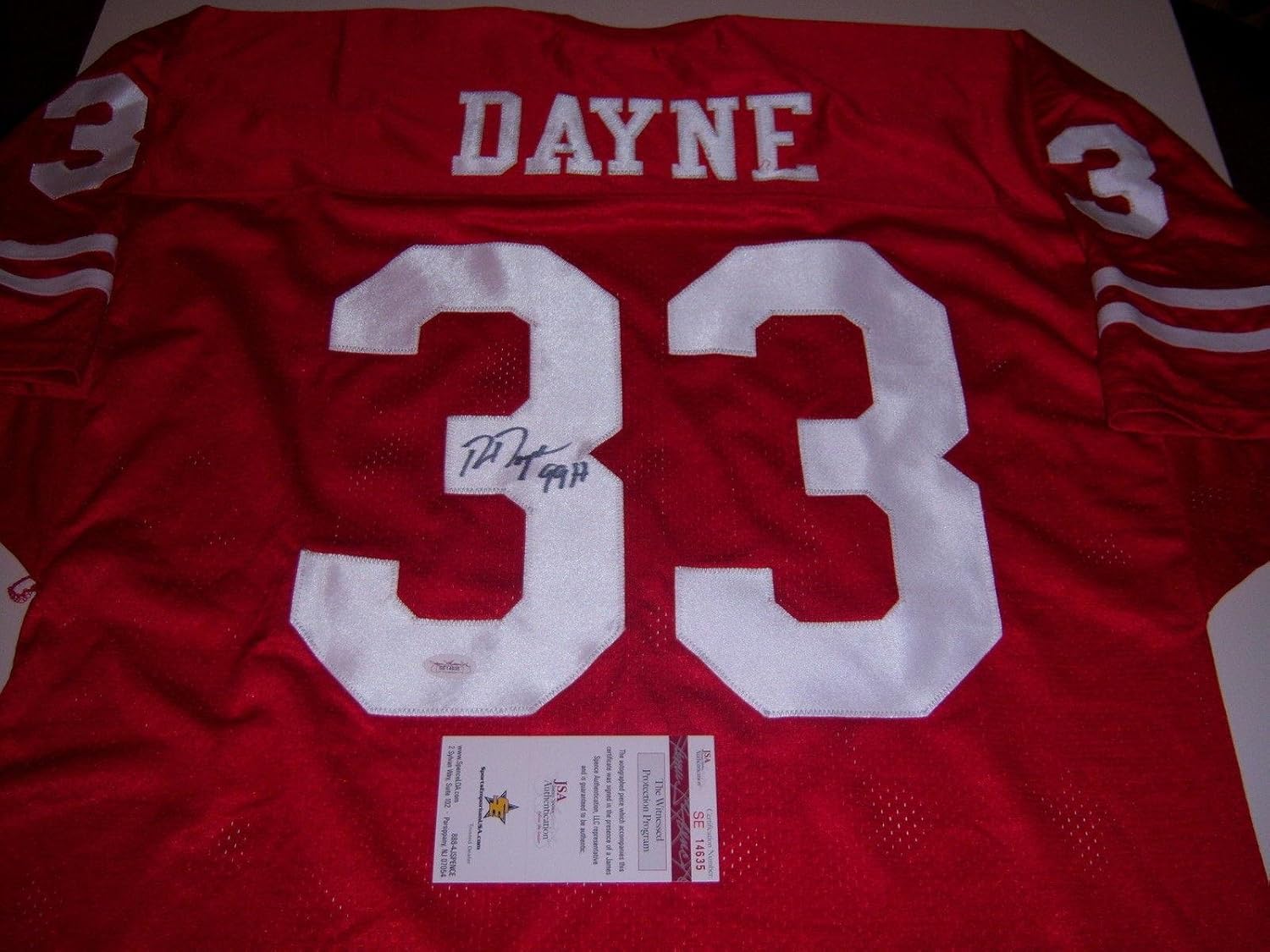 ron dayne jersey