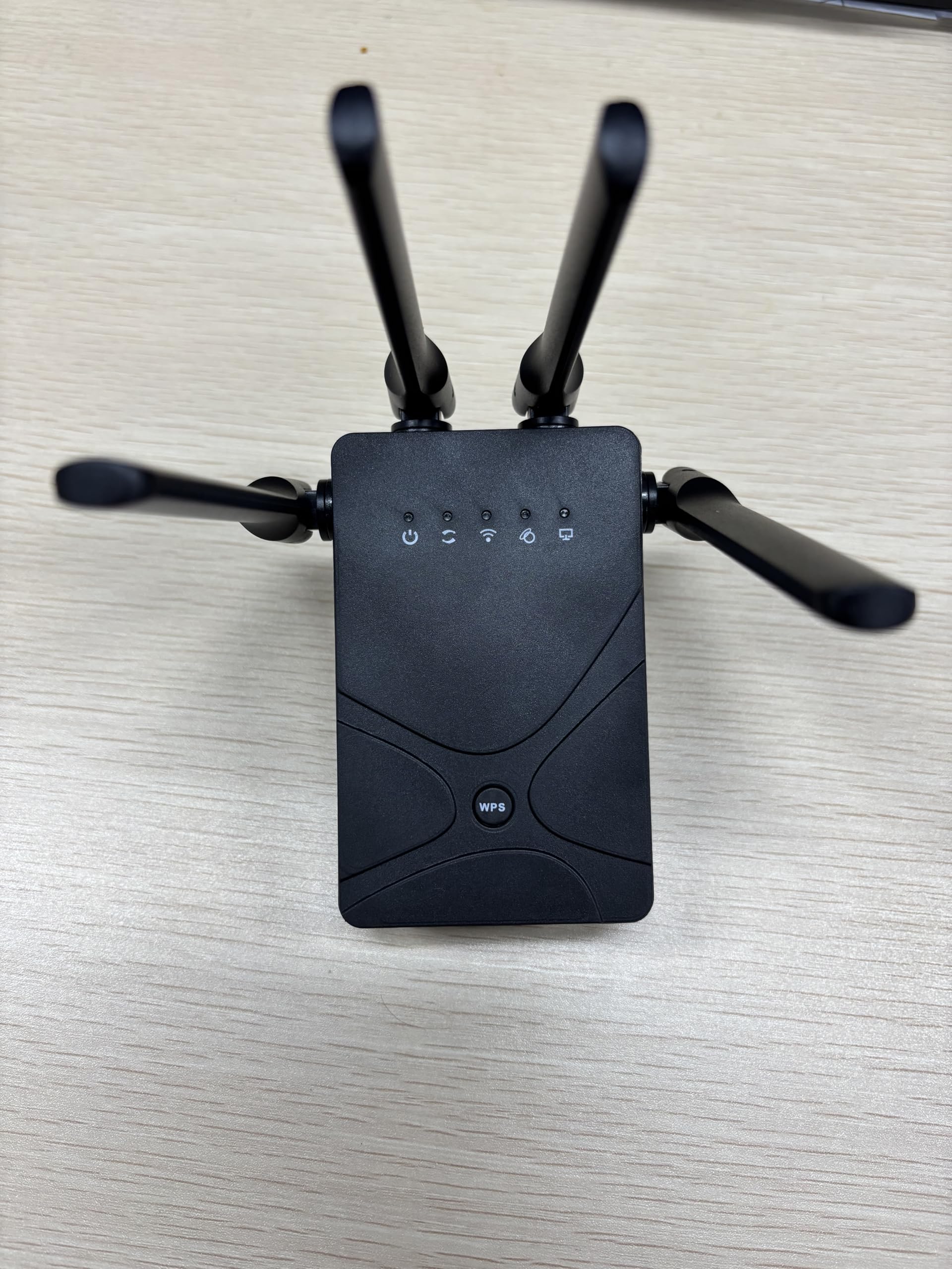 Photo 1 of WiFi Extender, 15555 Sq.ft Long Range WiFi Repeater Signal Booster for Home,Strongest Wireless Router Amplifier w/Ethernet Port,Mesh Intenet Repeater Support 99% Devices,1-Tap Setup