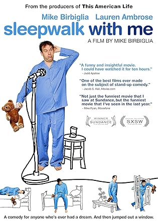 Amazon Com Sleepwalk With Me Mike Birbiglia Lauren Ambrose Mike Birbiglia Movies Tv
