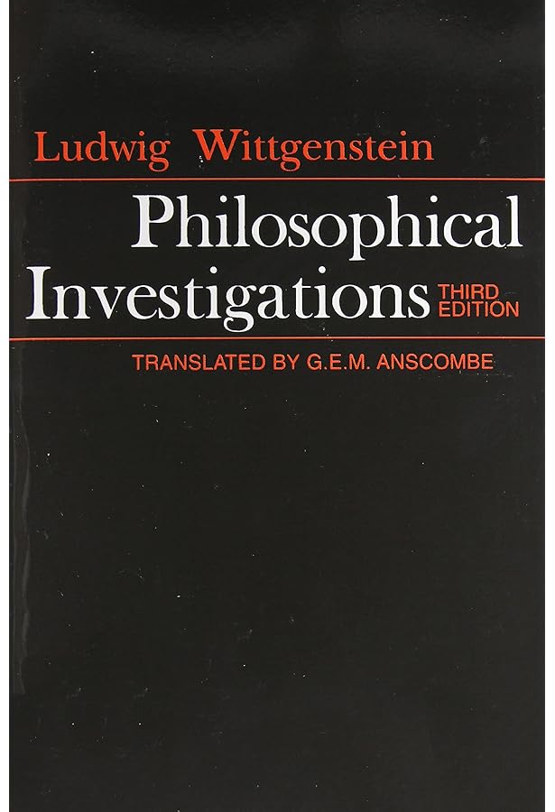 Philosophical Investigations. 3rd Edition.: Wittgenstein, Ludwig