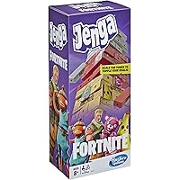 Hasbro Gaming Jenga: Fortnite Edition Wooden Block Stacking Tower Game