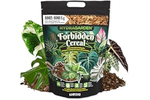 Forbidden Cereal Soilless Houseplant Potting Mix - Chunky Soil for Aroid Tropical Plants & Flowers - 8 Ingredients, No More O