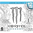 Monster Energy Drinks, Zero Ultra, 6 Pack, 612 Ounce