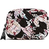 Cotton Zip-around Jewelry Organizer Case, Botanical Paisley