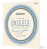 D'Addario EJ65T Tenor Ukulele Strings Clear Nylon 4-String Set view 1