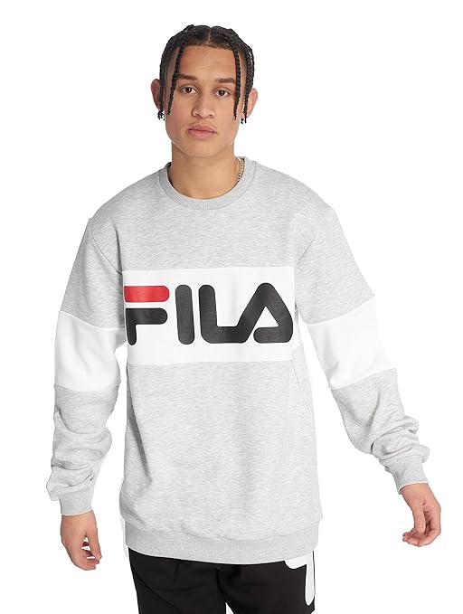 Fila Straight Blocked Crew Sweat, Sweatshirt