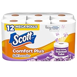 Scott ComfortPlus Toilet Paper with Soft Lavender