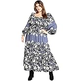City Chic Women's Plus Size Maxi Sadie Dress