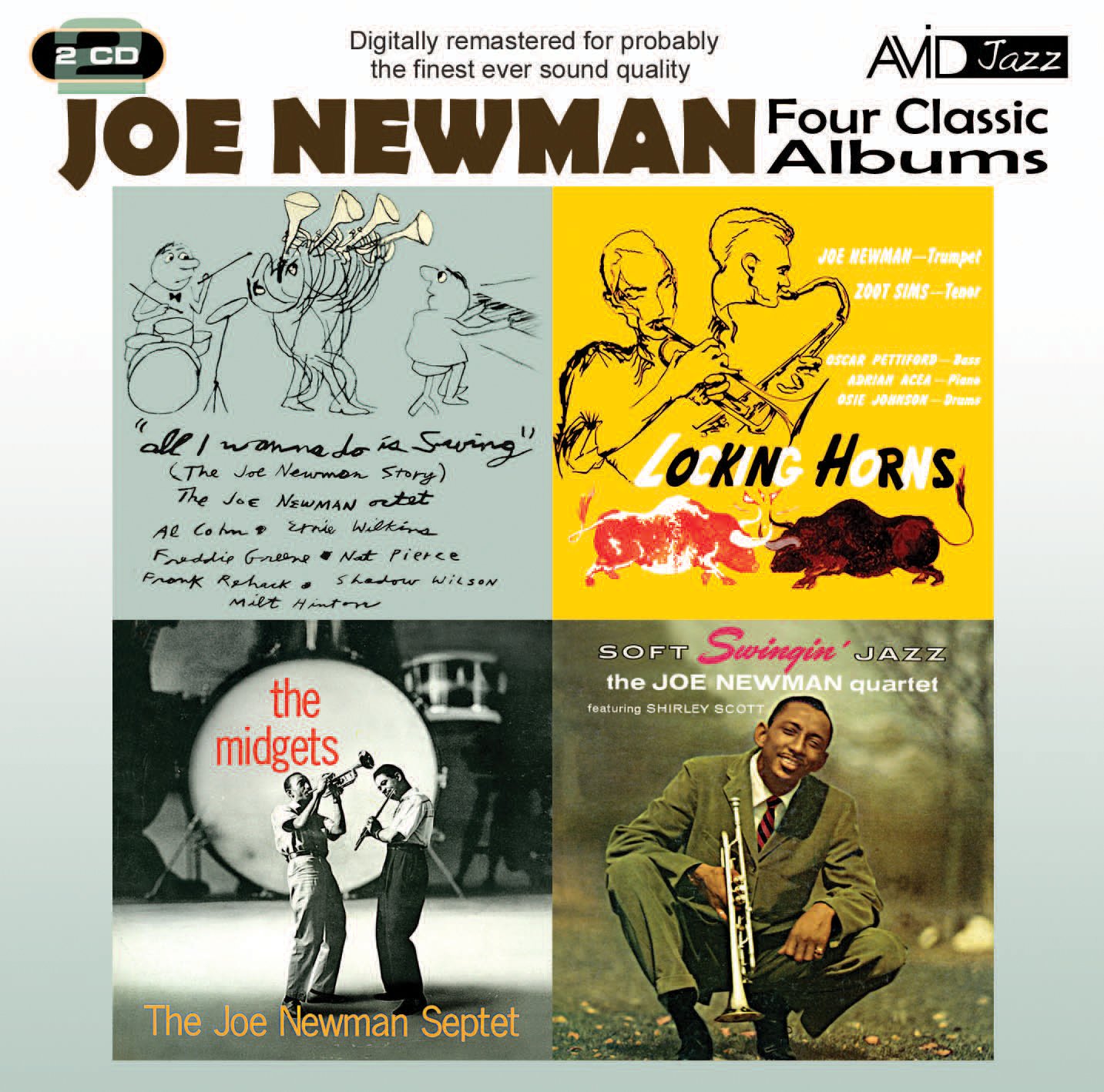 Four Classic Albums (Locking Horns / All I Wanna Do Is Swing / The Midgets / Soft Swingin' Jazz)