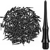 200Pcs 2BA Thread Soft Tip Dart Points, Plastic Dart Tips Replacement | 200Pcs Soft Tip Dart Accessory for Soft Tip Dart Board, Electronic Dartboard