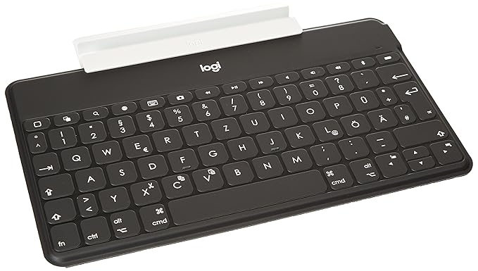 Logitech Keys-To-Go Ultra-portable Tastatur für iPad, iPhone, Apple TV und vieles mehr (QWERTZ, deutsches Tastaturlayout) , s