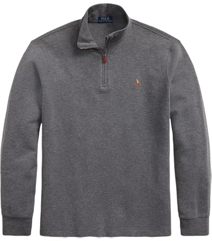 POLO RALPH LAUREN Men's Double Knit Luxury Jersey Full Zip