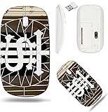 Liili Wireless Mouse White Base Travel 2.4G