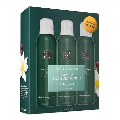 RITUALS The Ritual of Jing Foaming Shower Gel, Body Wash - Set of 3 in ...