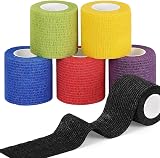 Sagafly 6Pcs Self Adherent Vet Wrap 5cm x 4.5m Elastic Bandage view 8