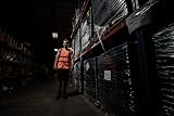 Blackrock Hi-Vis Vest Orange Reflective Safety Workwear EN20471 view 2
