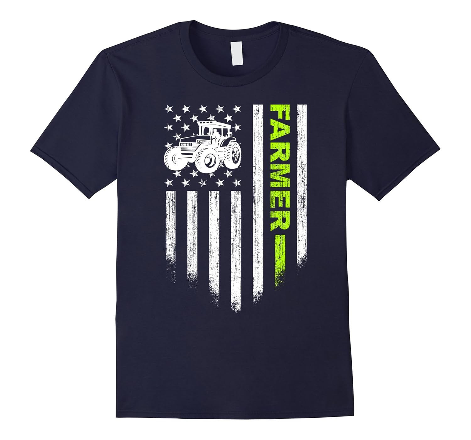 Farmer American Flag T shirt-ANZ