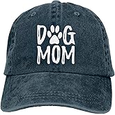 Splash Brothers Customized Unisex Dog Mom Vintage Jeans Adjustable Baseball Cap Cotton Denim Dad Hat