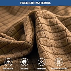 Eismodra Couch Covers for 3 Cushion Couch Sofa