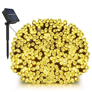 Solar String Lights Ldesign 72ft 200 Led Solar Twinkle Romantic