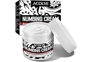 Acolye Numbing Cream Extra Strength : 1.7oz Numbing Cream Long Lasting Maximum Strength with Menthol Arnica and Emu Oil (Camphor)