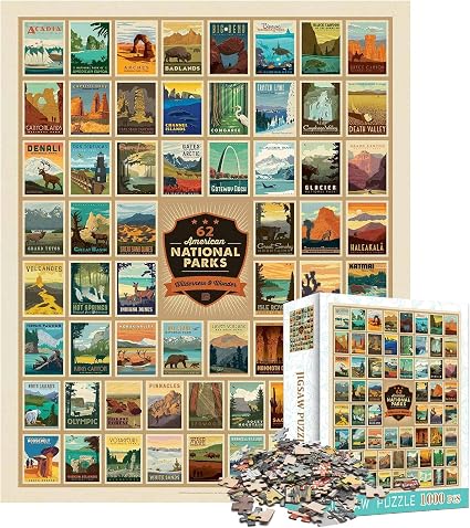 national parks puzzle