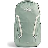 The North Face Women's Vault Everyday Laptop Backpack - Commuter Travel Bag, Water-Repellent, Spacious Main Compartment, Slate Moss/White Dune, One Size