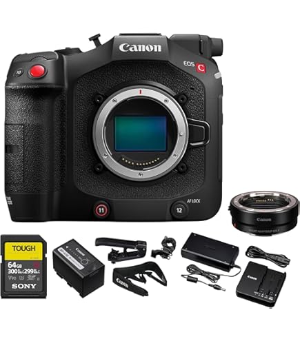 Amazon.com : Canon EOS C80 6K Full-Frame Cinema Camera Starter