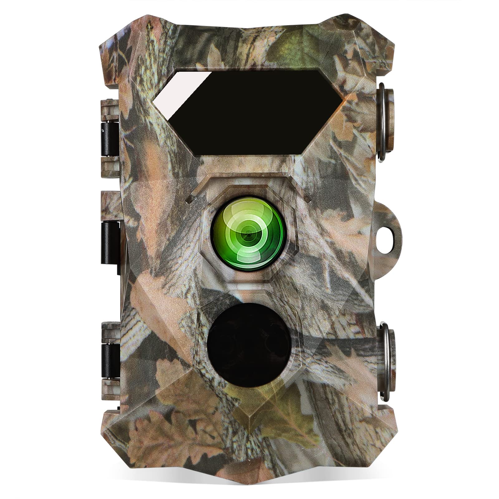 Ayifan 16MP Trail Camera 1080P Wildlife Camera ,0.2s Trigger Time Hunting Camera with 120°Wide-Angle Motion Latest Sensor Game Cameras Night Vision 82FT Detection Distance IP66 Waterproof 2.4” LCD