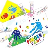 BLOT Finger Paint Set 10 Colors Non Toxic Kids Paint 36ml Tubes Age 3+ view 3