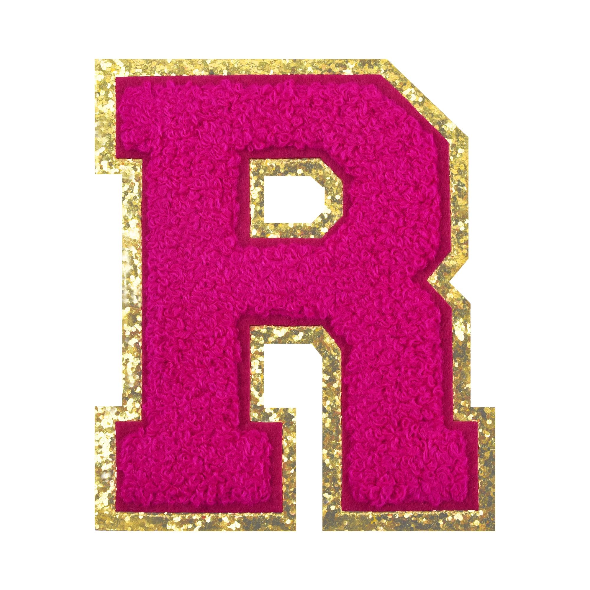 4.5" Iron on Letter Patches Mama Letter Patches