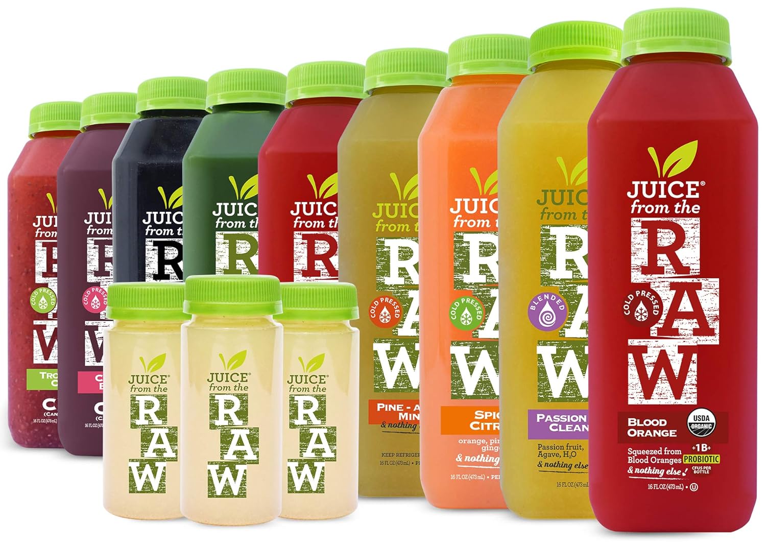 9-Day Vitamin C Immunity Cleanse (18 Total 16 floz Bottles + 9 Total 3 floz Shots) - Free 2-Day Delivery: Health & Personal Care