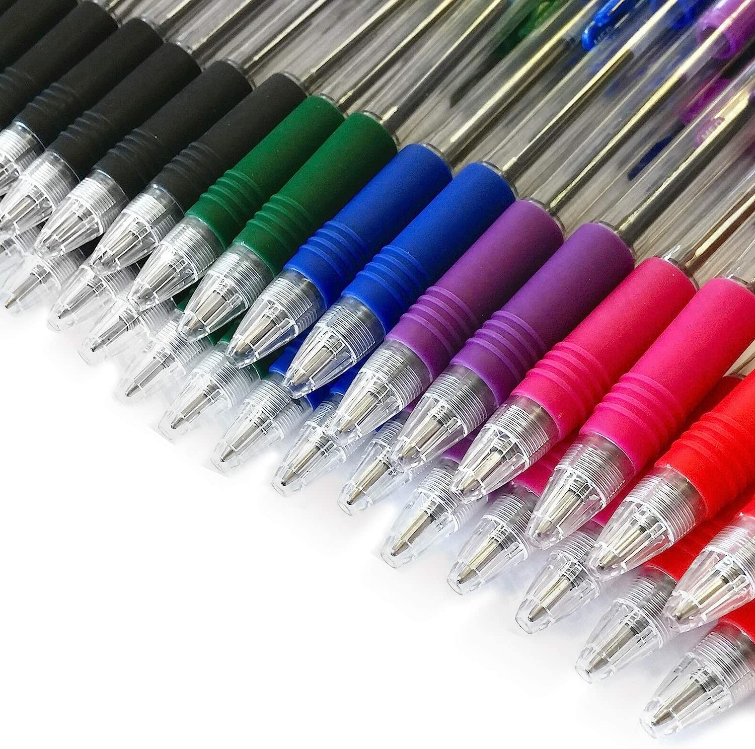 Z-Grip Retractable Ballpoint Pen - Economy Pack of 40