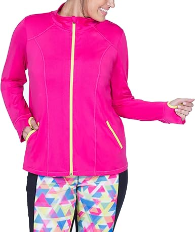 plus size jacket with thumb holes