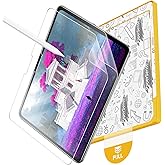 OMOTON PAPERSENSE 2 Pack Paper Screen Protector for iPad Pro 11 inch M5 M4 (6th&5th Gen, 2025/2024), Anti-glare Matte PET Film with Easy Installation Tray, Draw Like on Paper, Ultra-Responsive