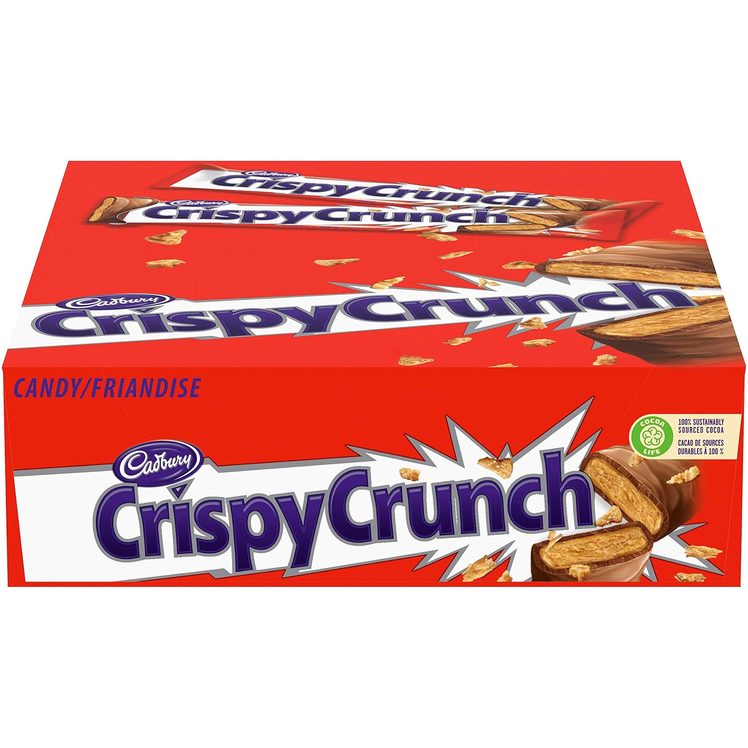 Crispy Crunch Chocolate BAR 24pk (48g 