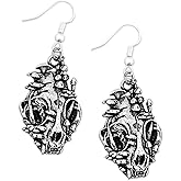 HAQUIL Tree Mushroom House Nature Necklace Gift Forest Charm Chain Mushroom Stuff Women Fashion Earrings Gift